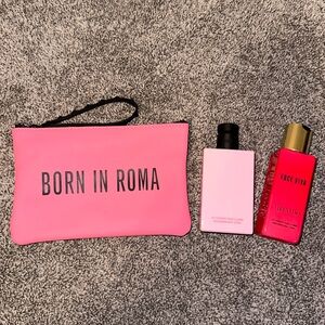 Valentino Scented Moisturizing Body Lotion + Bag Bundle